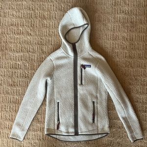 Patagonia Women’s Retro Pile Fleece Hoody size Small